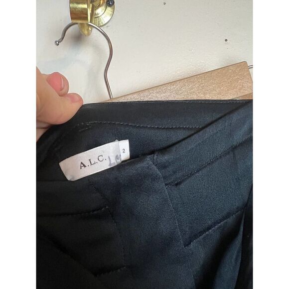 A.L.C. Adam Tie-Waist Tapered Pants Sz. 2 - Picture 9 of 9